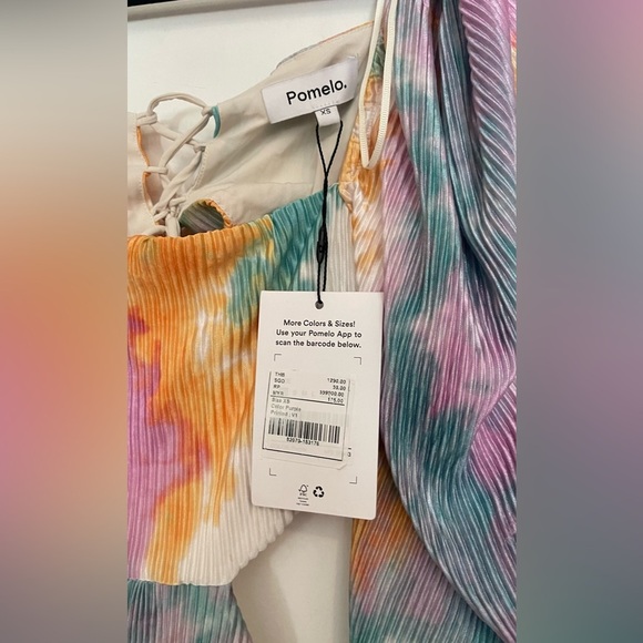 Pomelo Open Back Dress- Purple- NWT - Picture 7 of 7